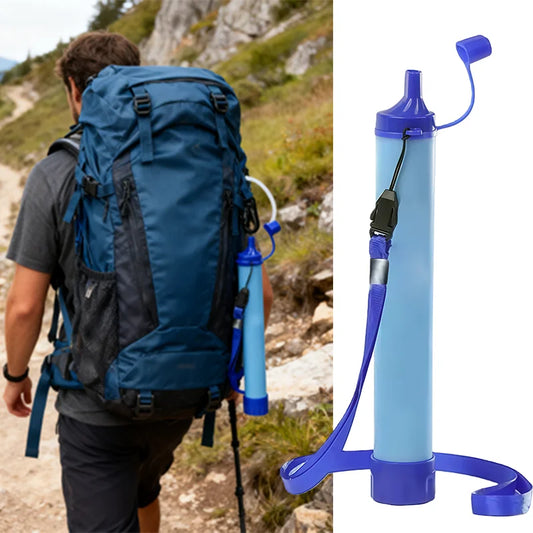 Mountaineering & Emergency Water Filter Professional-Portable Purifier for Survival & Disaster Response Reliable Drinking Water