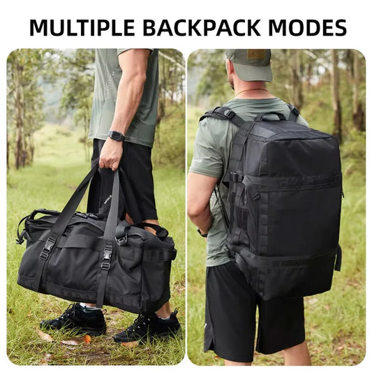 106L 40L Luggage Duffel Bag Camping Backpack Tactical Large Bag Men's Hiking Mountaineering Trip Utility Gym Weekend Travel Bag