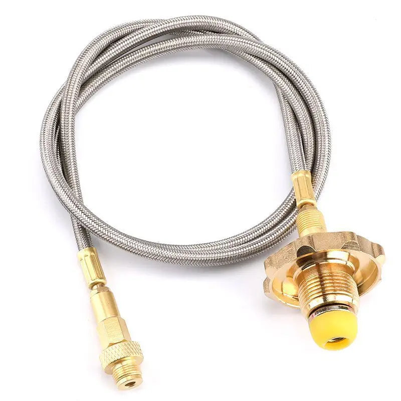 LPG Tank Adapter Outdoor Stove Burner Connector Practical Gas Furnace Conversion Head Zinc Alloy Camping Stove Accessories