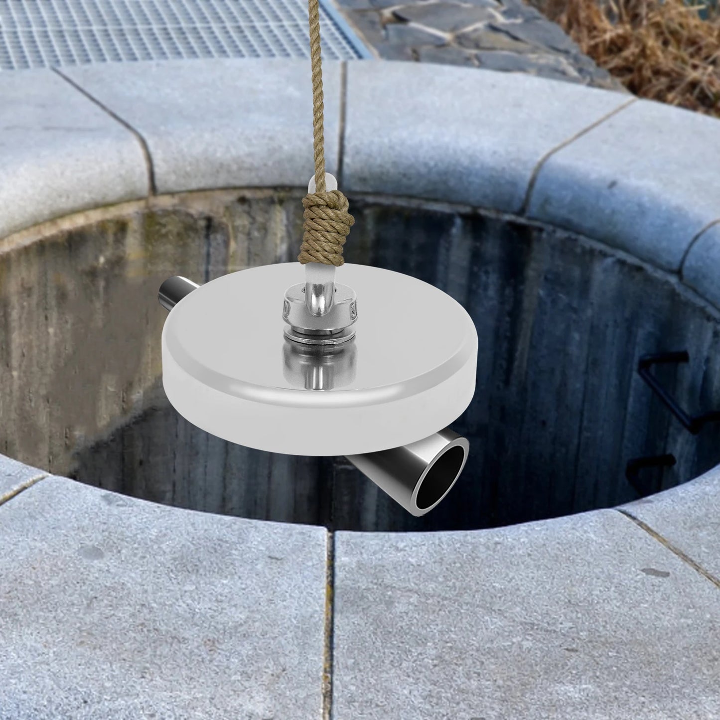 300kg/661 Lbs Fishing Magnet, Heavy Duty Magnet, Powerful Fishing Magnet for Lake, River, And Beach Exploration. 