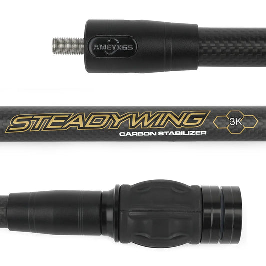 Archery Compound Bow Stabilizer Carbon Balance Bar Silencer Dampener Target