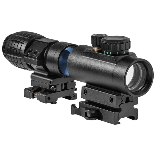 DIANA 1x40 Riflescope Tactical Red Dot Scope Sight Hunting Holographic Green Dot Sight 3x Magnifier combination