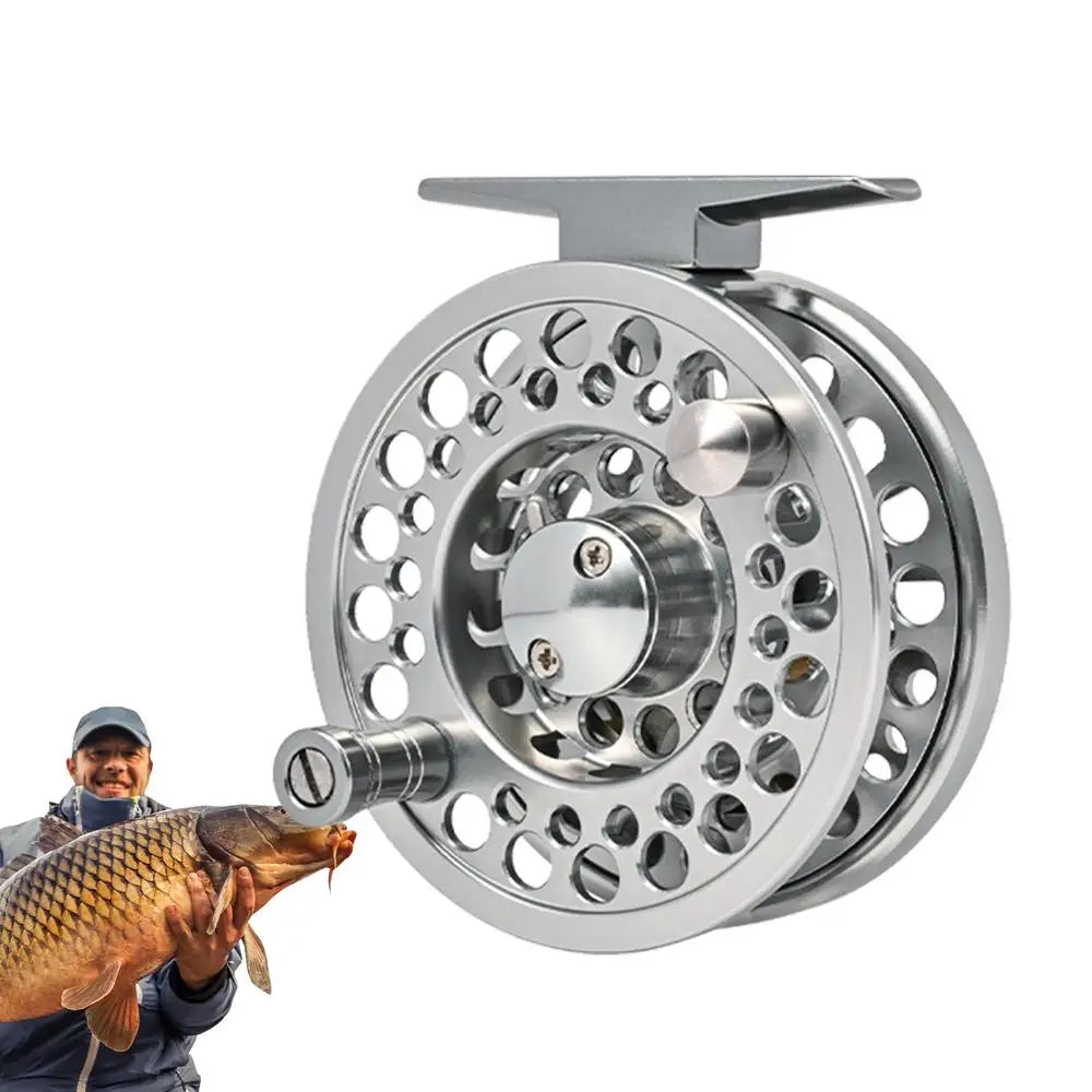 Fly Fishing Reel Saltwater Fishing Reel Fishing Gear Aluminum Alloy Reel For Freshwater Lake Stream Pond Fishing Fly Fishing