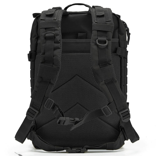 45L Tactical Fishing Backpack MOLLE System Large 3 Day Outdoor Hiking Hunting Rucksack Durable Travel Gear Bag For Men