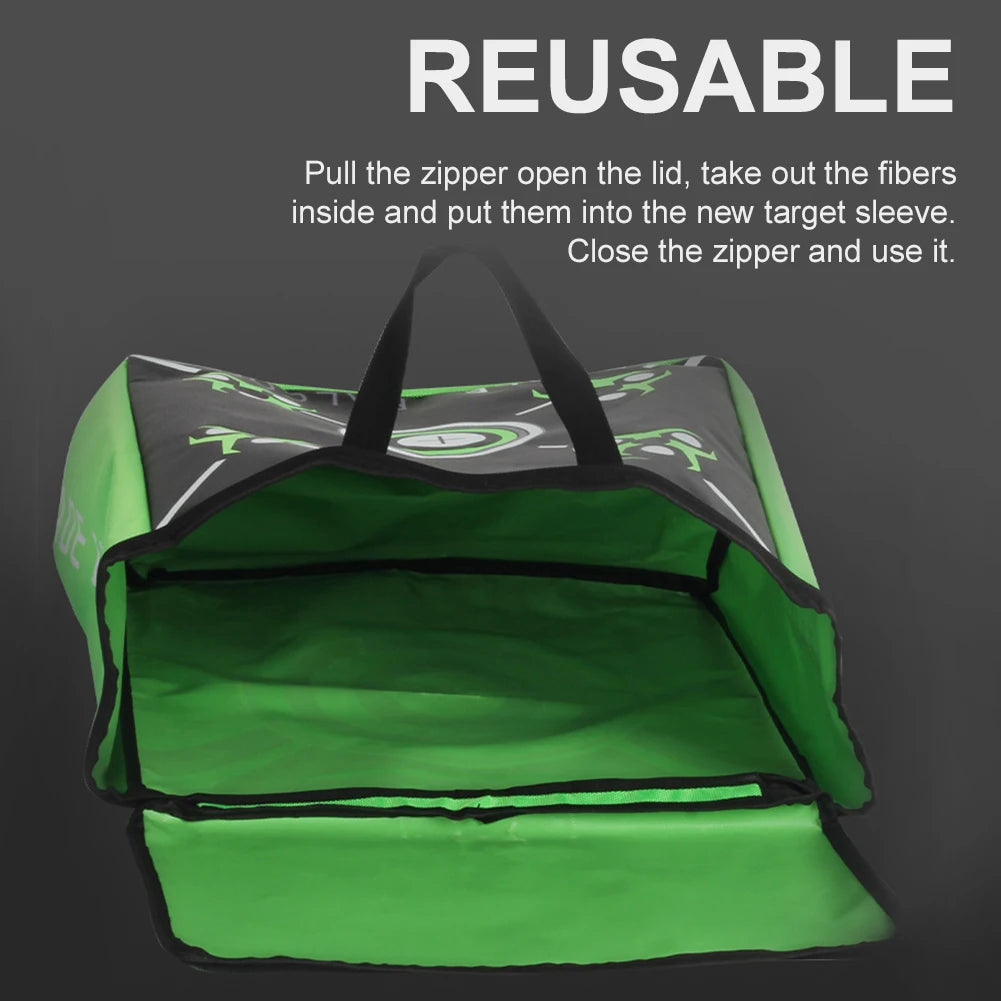 Archery Target Bag Hunting Replacement Cover Bags Water Resistant Archery Targets Refillable with Carrying Handle for Backyard