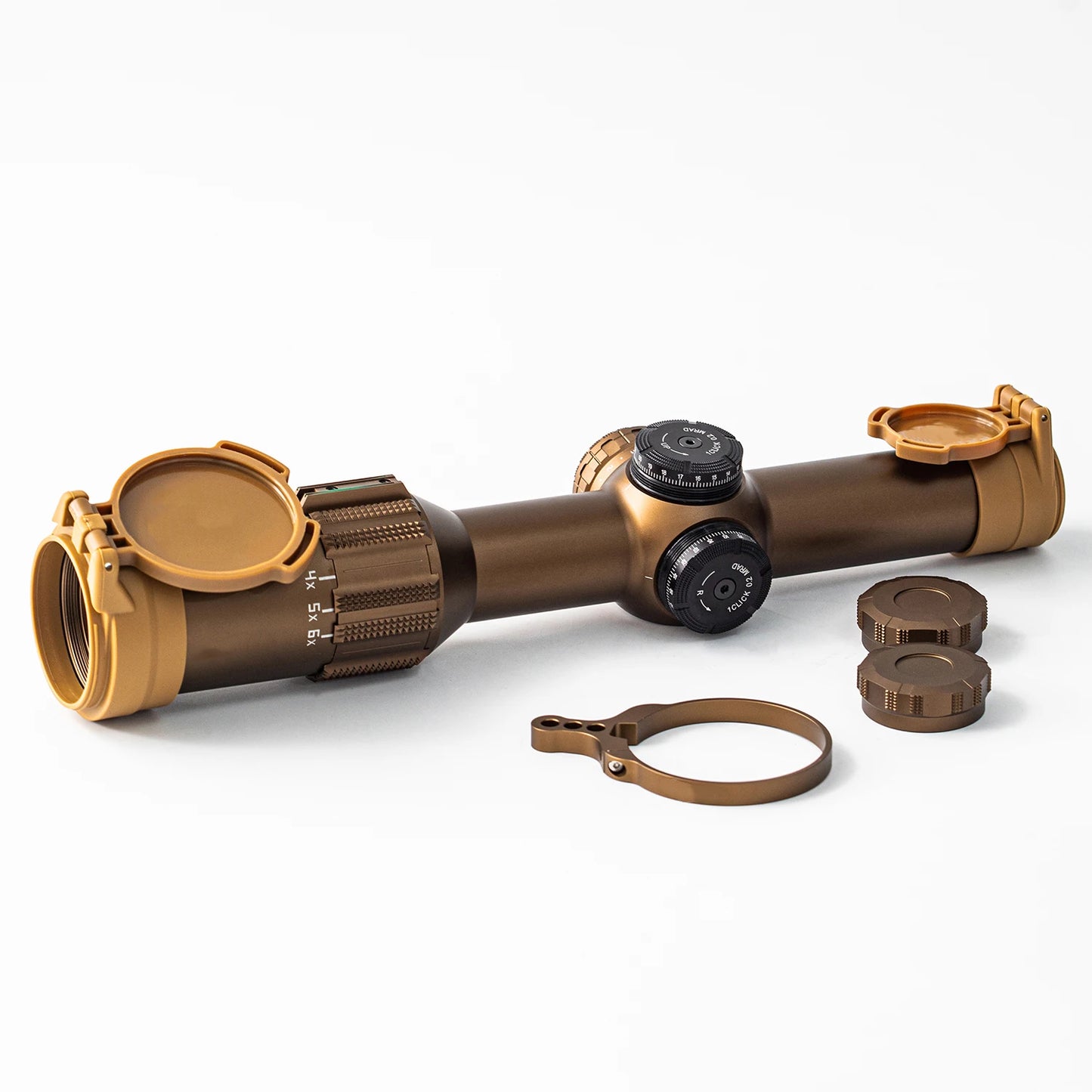 TANGO6T HD 1-6x24 30mm FFP First Focal Plane Riflescope Optical Sight Spotting Scope For Rifle Hunting Airsoft
