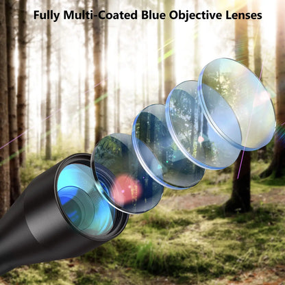 CVLIFE 3-9x40 Optics R4 Reticle Crosshair Scope with Scope Mounts