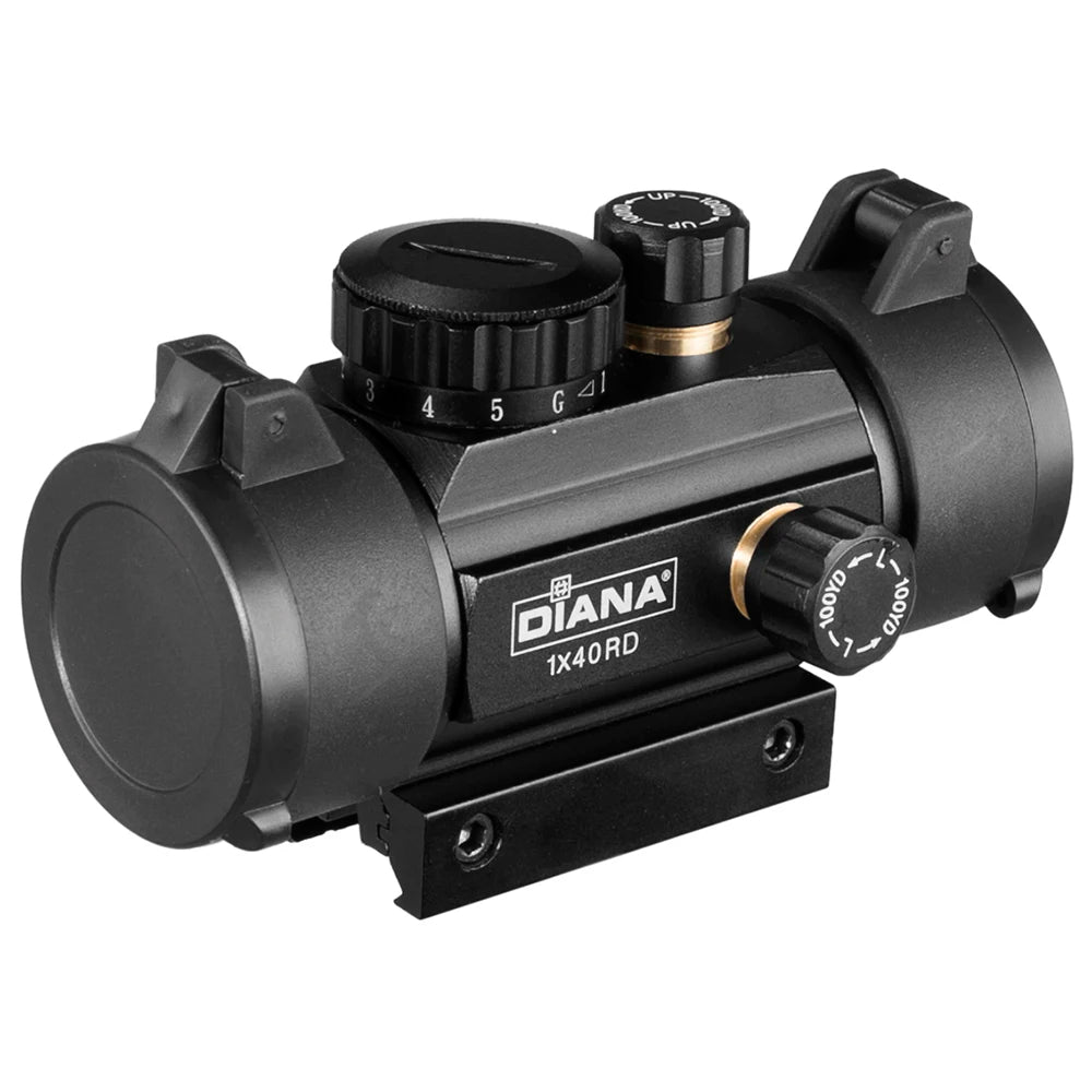 DIANA 1x40 Riflescope Tactical Red Dot Scope Sight Hunting Holographic Green Dot Sight  3x Magnifier combination