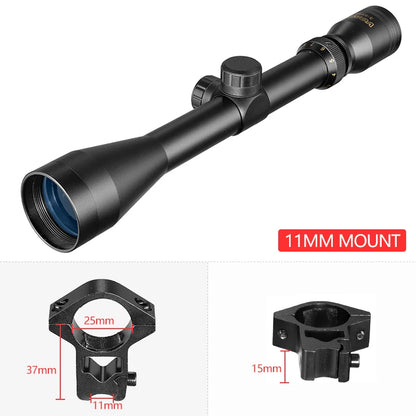 VOMZ 3-9X40 Scope Wire Rangefinder Reticle Hunting Deer Air Rifle   Crossbow Mil Dot Reticle Riflescope Tactical Optical Sights