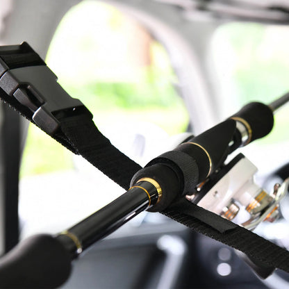 Car Fishing Rod Holder Strap Durable Material Universal Size Rod Holder Suitable for Friend Family Neighbors Gift Dropshipping