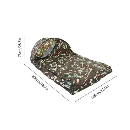 Portable Camping Sleeping Bag Lightweight Waterproof Backpacking Net Sleeping Bag Cover Outdoor Traveling Hiking Camping Tent