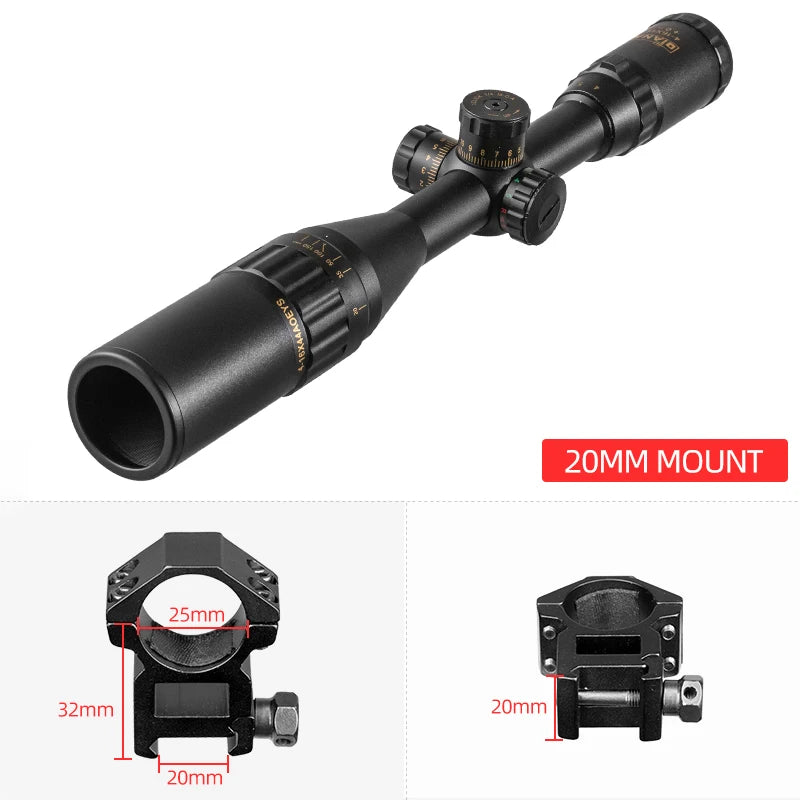 DIANA 4-16x44 hunting accessories Tactical Optical sight airsoft accessories Sniper Riflescope Spotting scope for rifle hunting