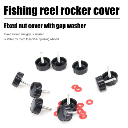 Fishing Reel Handle Screws Nuts Outdoor Portable Easy Fishing Fishing Spinning Wheel Screw Carrying Cap Tackle Tool