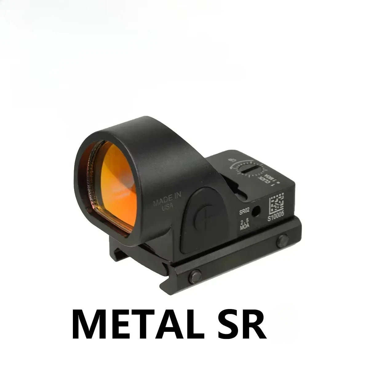 SR RM Mini Red Dot Sight Collimator Scope For Glock 17 Rear Sight Mount Hunting Optics Holographic Hot 20mm Rail Scope