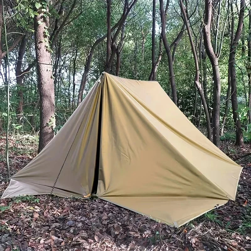 19 Hang Point Tarp Waterpoof Survival Bushcraft Sun Shelter Beach Shade Tent Outdoor Canopy Backpacking Tourist Awning 3x4m