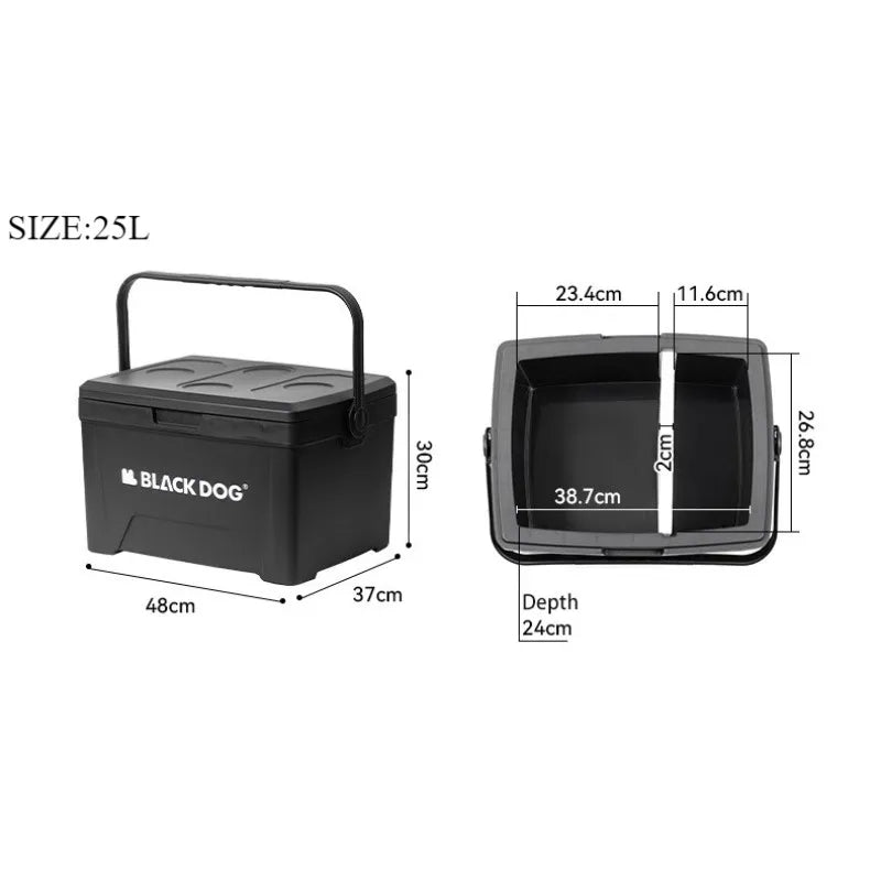 Summer Storage Food Camping Cooler Travel Portable Ultralight Picnic Cold Fresh Box Outdoor Family Camp Cooking Supplies