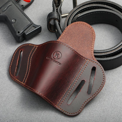 Hunting Genuine Leather Holster OWB Real Leather Belt Holster 1911 Holster OWB, Leather Concealed Holster