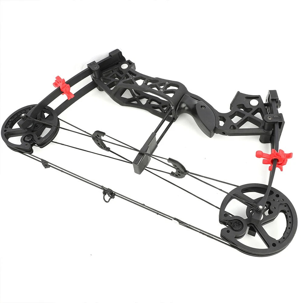 Left/Right Handed Dual-use Compound Bow Set 40-65Ibs Aluminum Alloy Riser for Adults Archery Outdoor Hunting Shooting Target