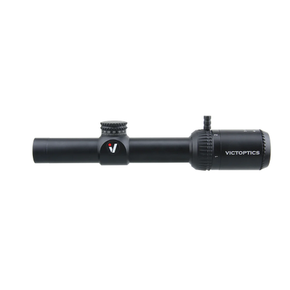 VictOptics 1-4x20 SFP Riflescope | Mil & Ranging Reticle | Fully Multi Coated | 25.4MM 1" Tube | Power Ring Throw Lever