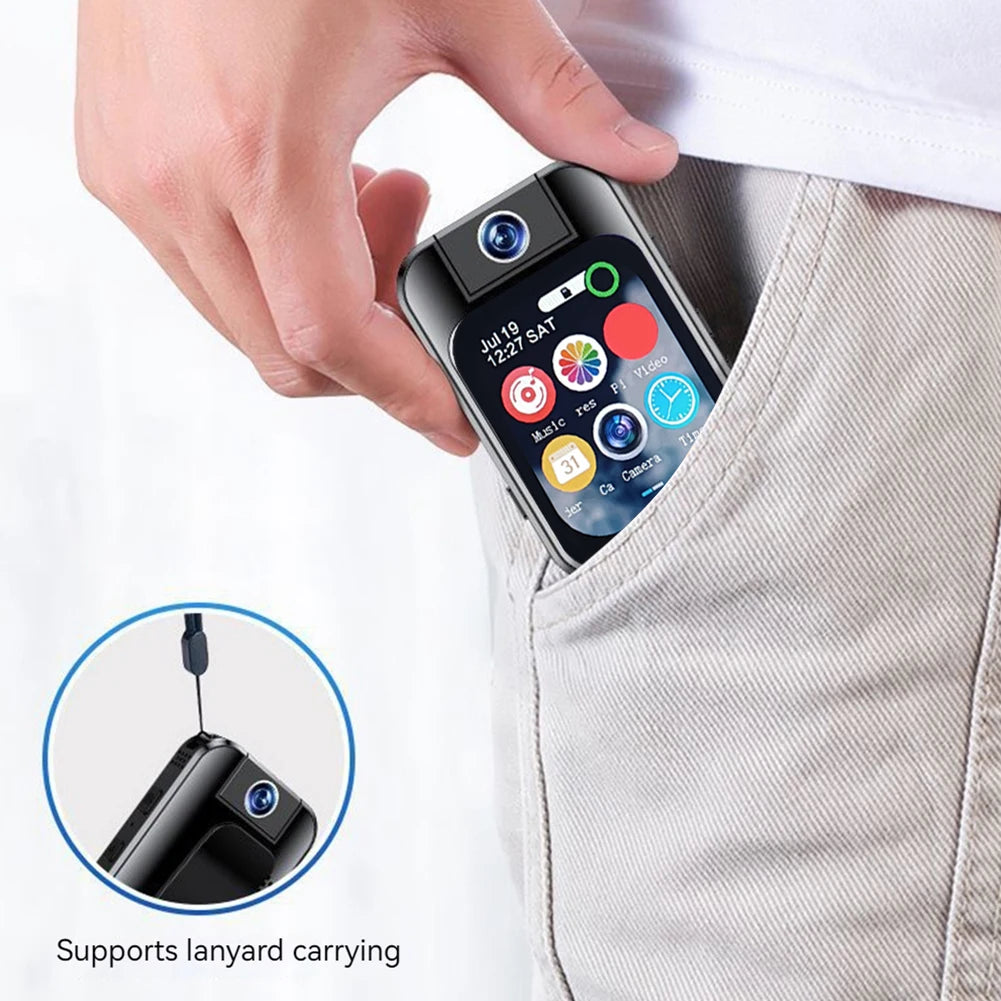 5K Sport Camera Rotating Lens Back Clip Camera Touch Screen Wifi Sport Camera for Photography Beginners
