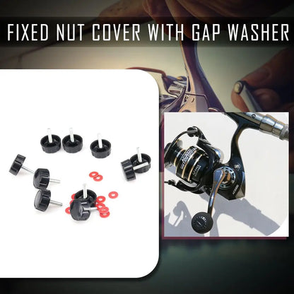 Fishing Reel Handle Screws Nuts Outdoor Portable Easy Fishing Fishing Spinning Wheel Screw Carrying Cap Tackle Tool