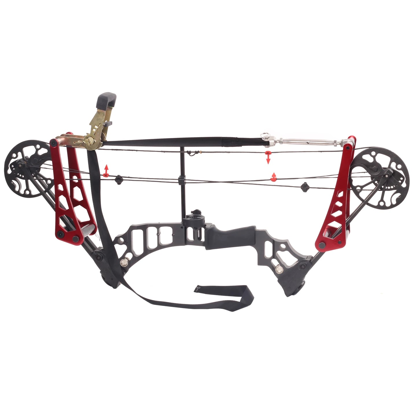 Hand Held Portable Bow Press Aluminum Alloy Ratchet-Loc Press Compound Bow Press