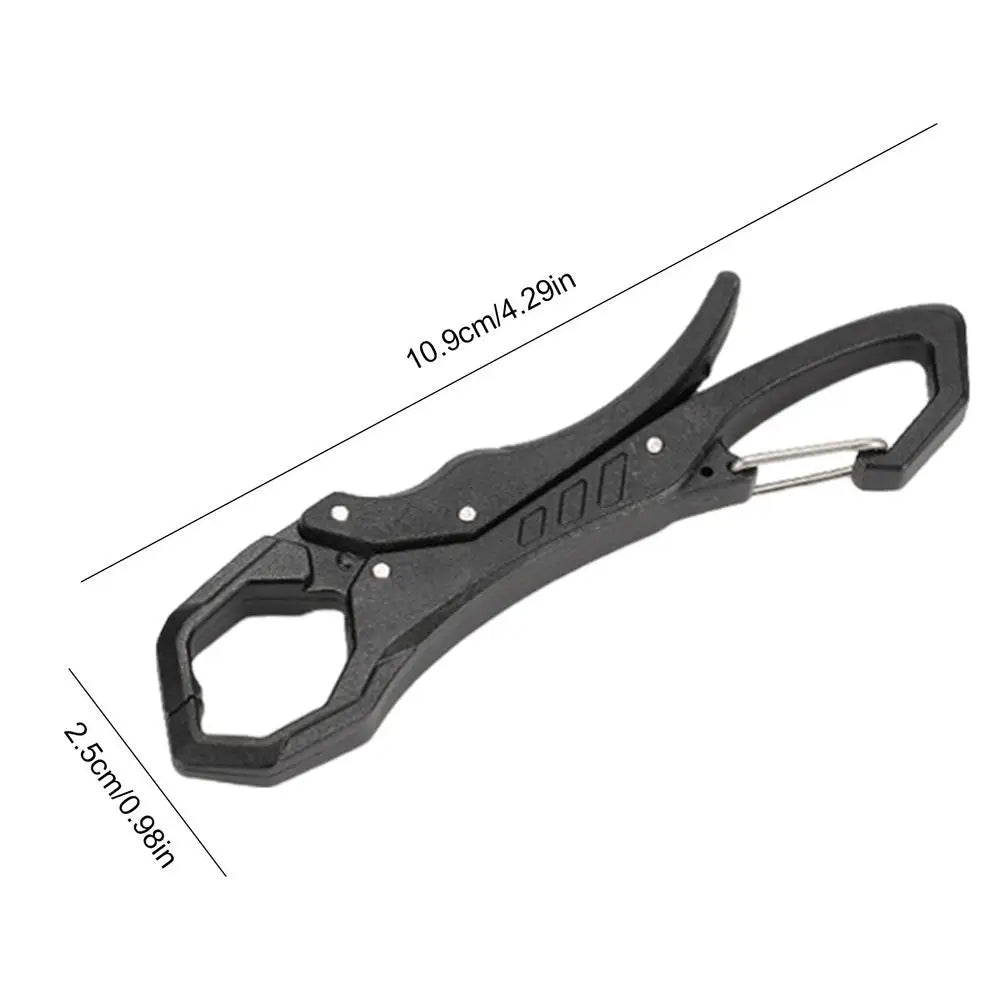 Mitten Clip Fishing Gripper Mitten Clip Outdoor Multi-Functional Fishing Gripper Large Opening Carabiner Fishing Pliers Fish