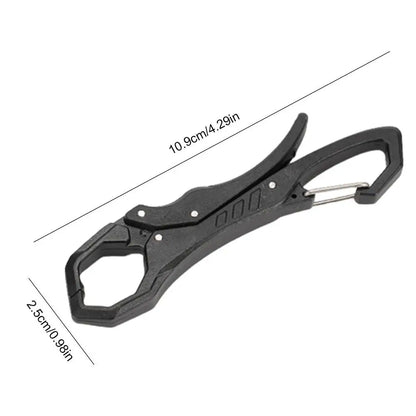 Mitten Clip Fishing Gripper Mitten Clip Outdoor Multi-Functional Fishing Gripper Large Opening Carabiner Fishing Pliers Fish