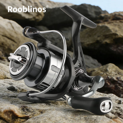 ROOBLINOS TV Spinning Fishing Reel Shallow Spool Small Game Lure Fishing Reel