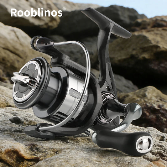 ROOBLINOS TV Spinning Fishing Reel Shallow Spool Small Game Lure Fishing Reel