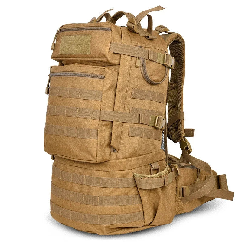50L 1000D Nylon Tactical Backpack Outdoor Rucksacks Tactical Sports Camping Hiking Trekking Hunting Bag Backpack With Frame