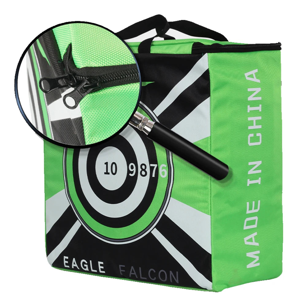 Archery Target Bag Archery Target Cover Bag Water Resistant Portable Bow Target Refillable with Carrying Handle for Backyard