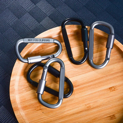 1PCS Carabiner Set For Key Camping Survival EDC Outdoor Keychain Clip  Alloy Aluminum Tactical Caribiner Hook Karabiners