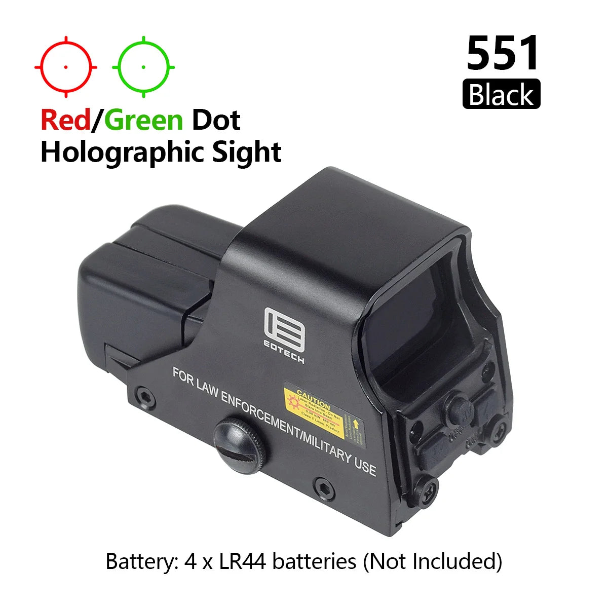 Tactical 551 552 553 558 Red Dot Holographic Sight Eotech G33 G43 G45 Scope 3X Magnifier Hunting Scope Hydra Riser Airsoft Scope