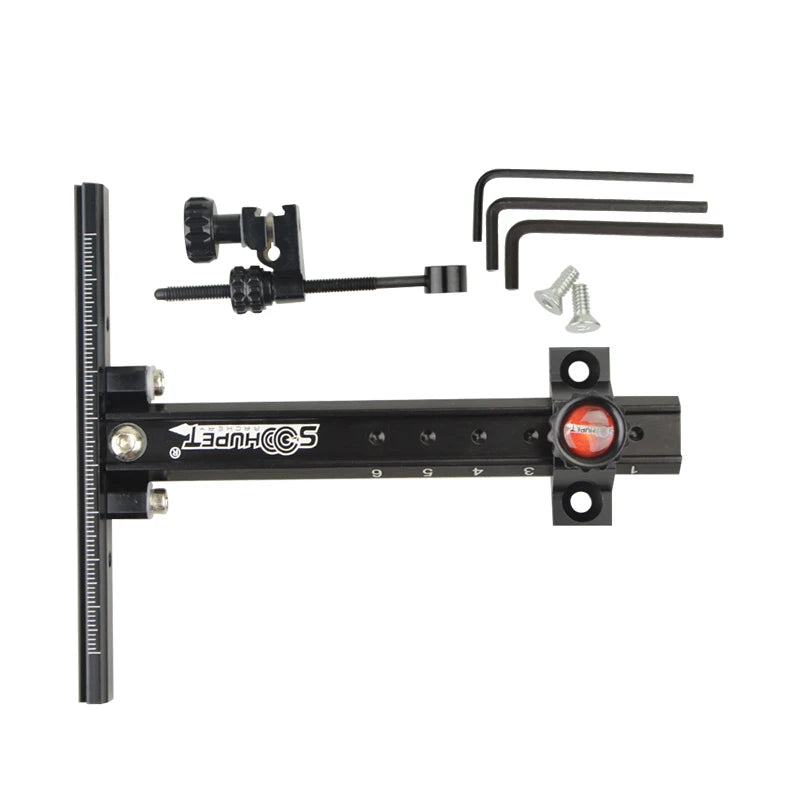 Aluminum Alloy Recurve Bow Sight Color 6inch Right/Left Hand for Archery Target Hunting Shooting Aiming Tool Accessory
