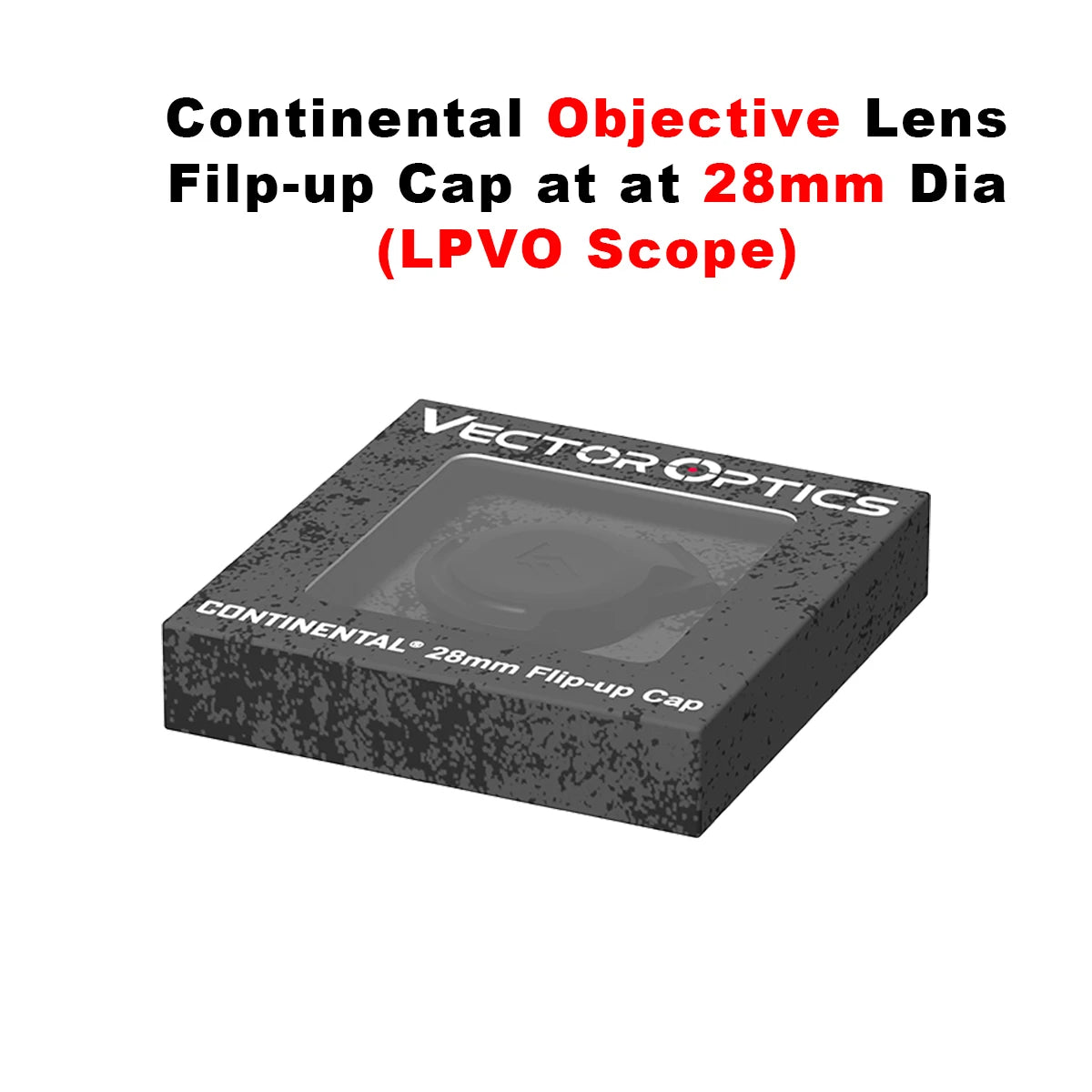 Vector Optics Continental Riflescope Objective Lens Aluminum Alloy Protection For 50/56mm Objective Lens 3-18X50/4-24X56/5-30X56