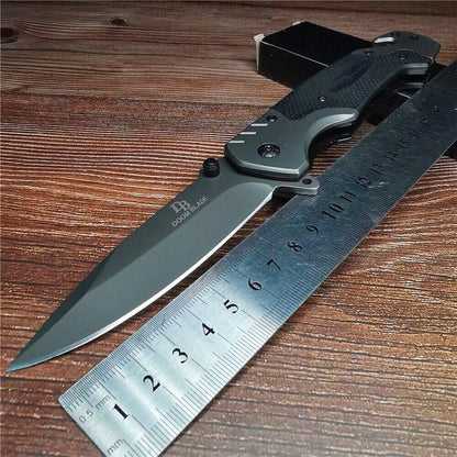 9" SPRING ASSISTED FOLDING STILETTO TACTICAL KNIFE Blade Pocket Tactical Knives