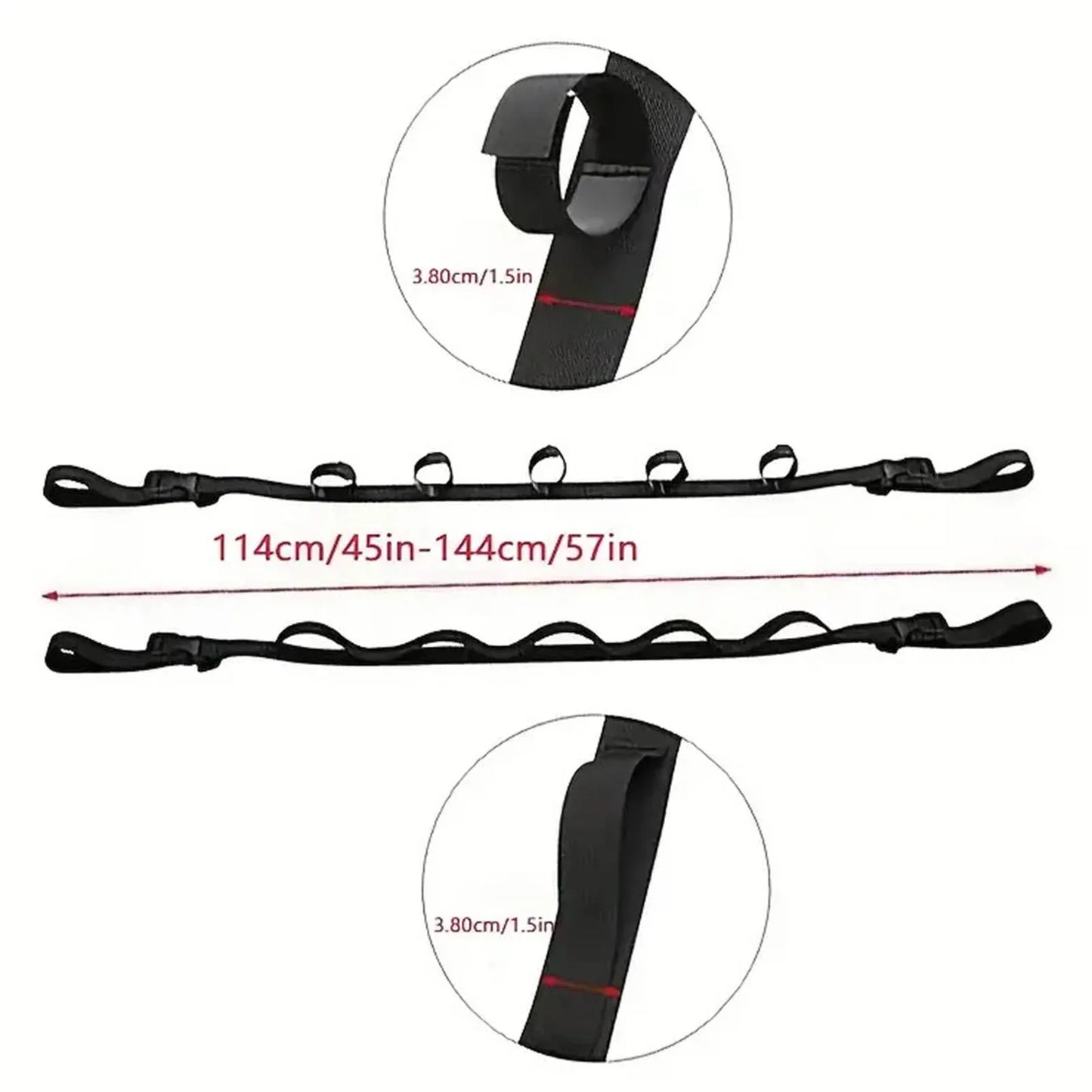 Car Fishing Rod Holder Strap Durable Material Universal Size Rod Holder Suitable for Friend Family Neighbors Gift Dropshipping