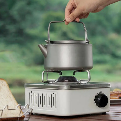 Cassette Furnace Outdoor Portable Gas Stove Travel Camping Picnic Fondue Cassette Furnace Mini Burner BBQ Barbecue Hiking