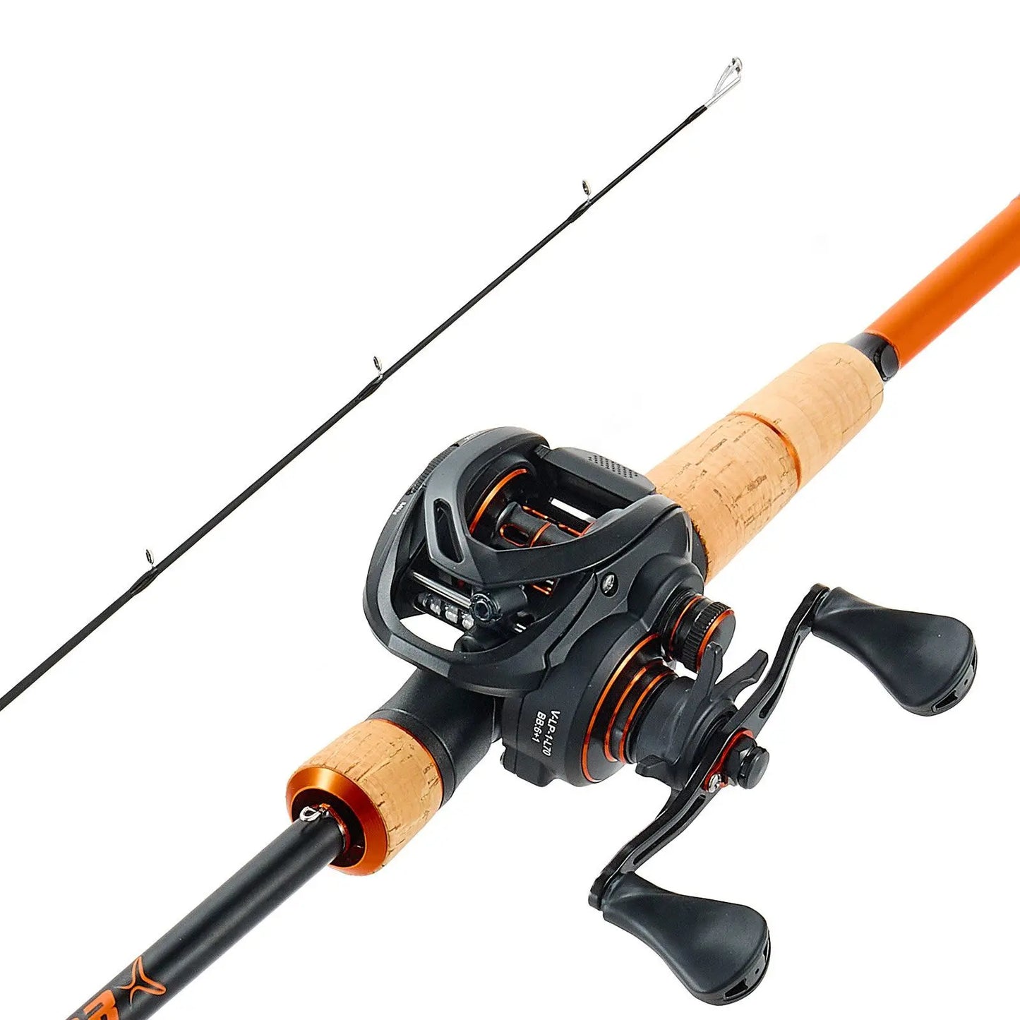 Rod and Fishing Reel Combo, IM7 Carbon Fiber Baitcasting Rod and Reel Combo, Bass Fishing Pole with 7+1 BB System, 7.0:1 Gear