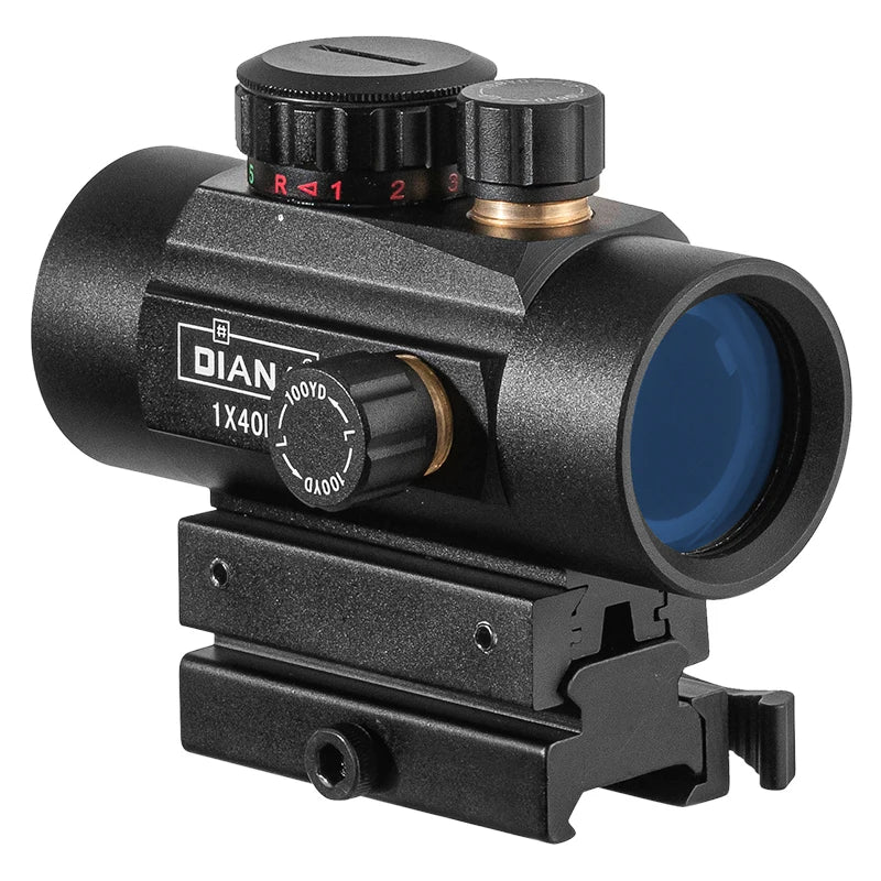DIANA 1x40 Riflescope Tactical Red Dot Scope Sight Hunting Holographic Green Dot Sight  3x Magnifier combination