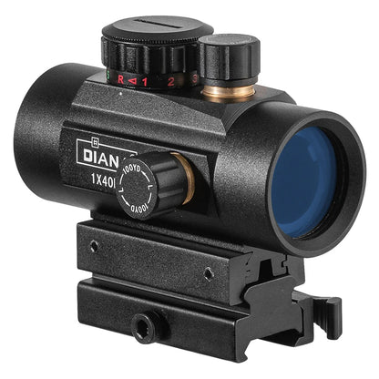 DIANA 1x40 Riflescope Tactical Red Dot Scope Sight Hunting Holographic Green Dot Sight  3x Magnifier combination