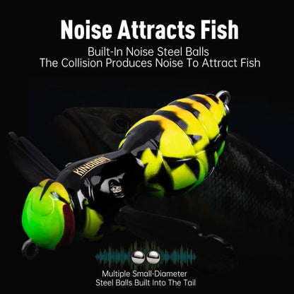 Kingdom 3pcs Floating Wasp Bait 4.2g 6.6g 40mm 48mm Artificial Insect Bionic Fishing Lure Hard Baits Bass Pike Fishing Wobbler
