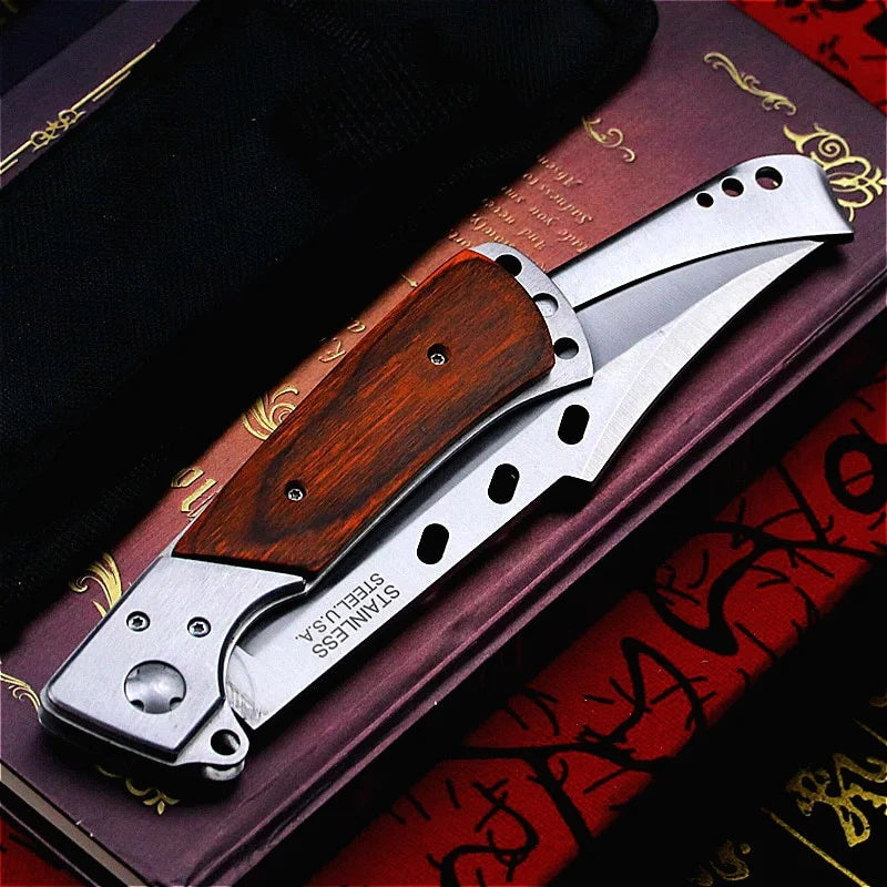 13" FORCE RAINBOW TACTICAL FOLDING KNIFE Blade Open Pocket