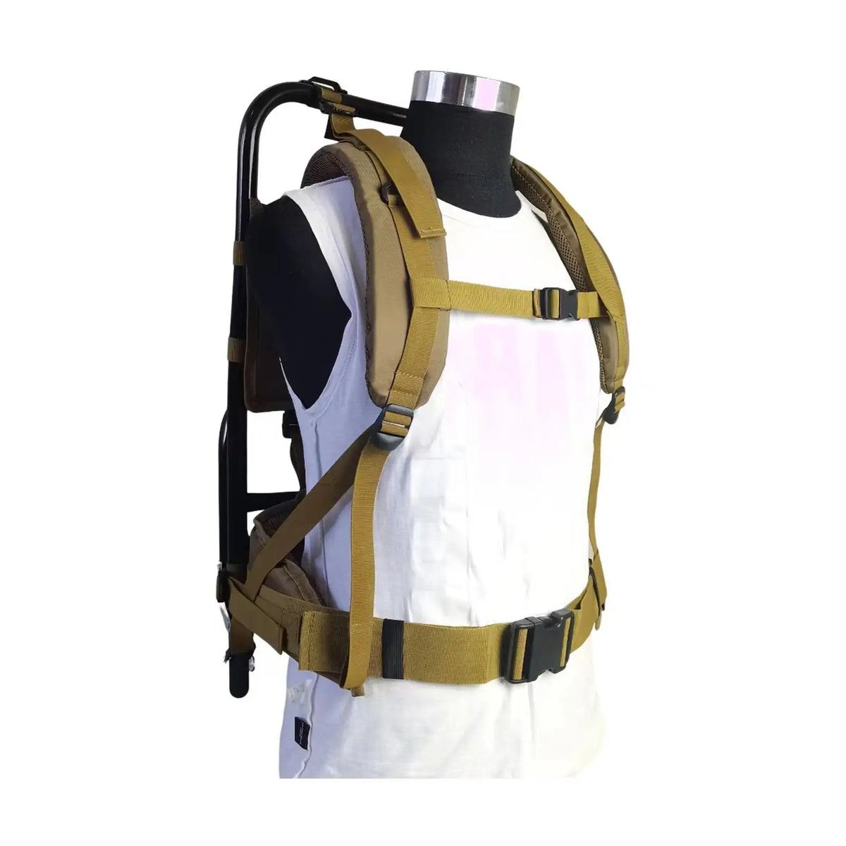 60kg Heavy Carrying Backpack Frame Practical Portable Sturdy Foldable Bag Frame