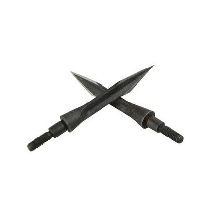 12pcs Archery Blade Broadheads 112Grain Arrowhead Carbon Steel Screw-in Arrowheads Points Tips Archery Target Hunting Shooting