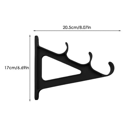 Wall-Mounted Fishing Rod Storage Holder Fishing Rod Display Rack Fishing Poles Display Support Bracket for fishing accessories