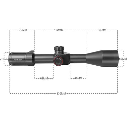 WestHunter HD 4-16X44 SFP Riflescope 1/10 MIL Glass Etched Reticle Hunting Scope Second Focal Plane 30mm Tube Optical Sights