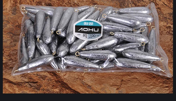 10PCS Pendant Willow Leaf Lead Pendant Ring Loyal Lead Pendant Sea Fishing Hanging Ring Leader Rafting Fishing Gear