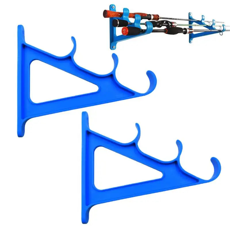 Wall-Mounted Fishing Rod Storage Holder Fishing Rod Display Rack Fishing Poles Display Support Bracket for fishing accessories